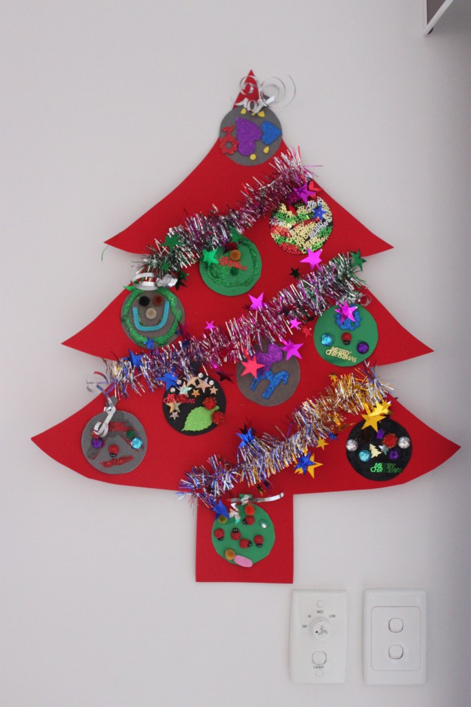 Kids craft Christmas Tree