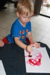 Toddler painting