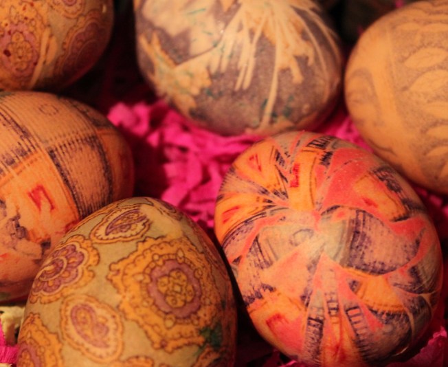 Easter egg decorating 