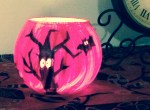 Spooky Tea-Light Holder, Quick Halloween&nbsp;Craft