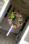 DIY Halloween Wreath.