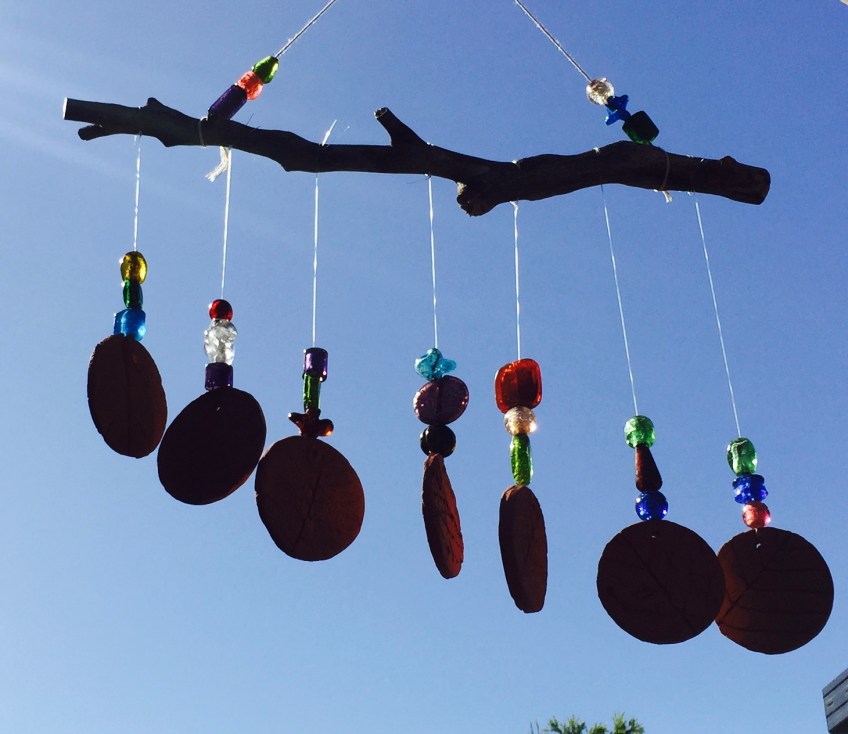 DIY wind chime